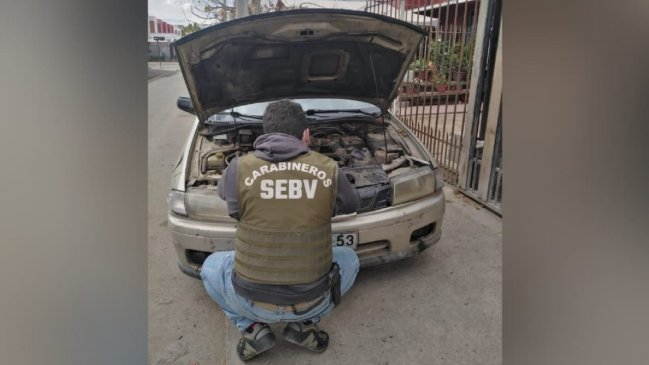 En Rancagua fue encontrado vehículo robado en marzo pasado
