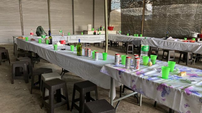 Fiesta para celebrar el fin de la temporada de vendimia terminó con 18 detenidos