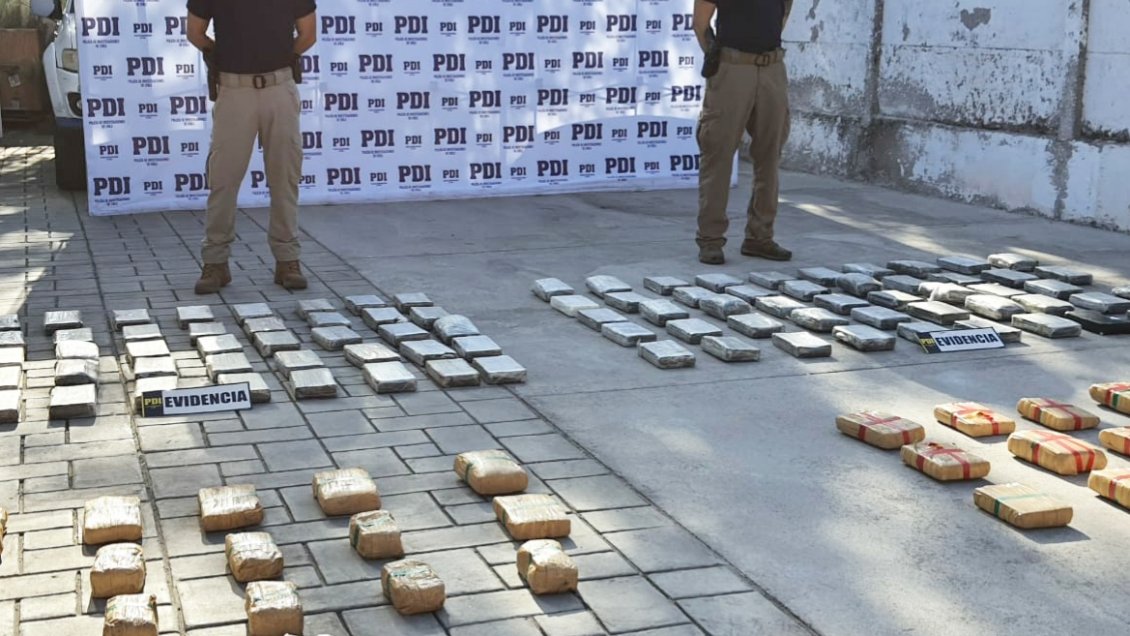 Robo con violencia destapó millonario cargamento de droga en Iquique