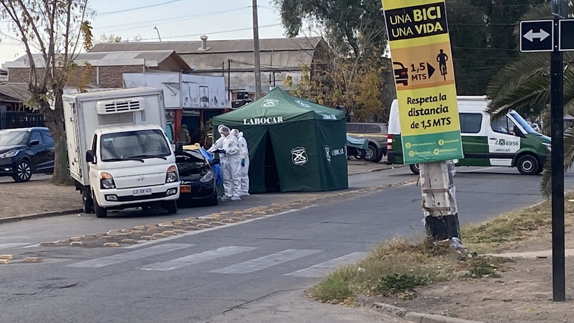 Pudahuel: Repartidor de delivery asesinó a un taxista en plena vía pública