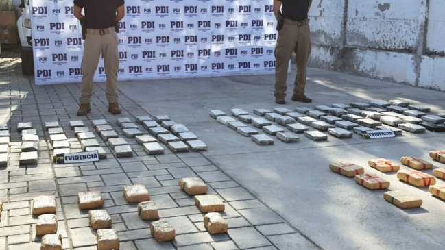 Robo con violencia destapó millonario cargamento de droga en Iquique