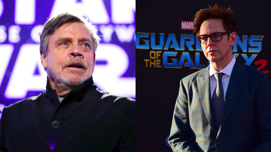 Mark Hamill y James Gunn cruzan bromas sobre especial navideño de 