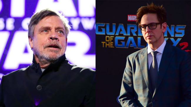 Mark Hamill y James Gunn cruzan bromas sobre especial navideño de 