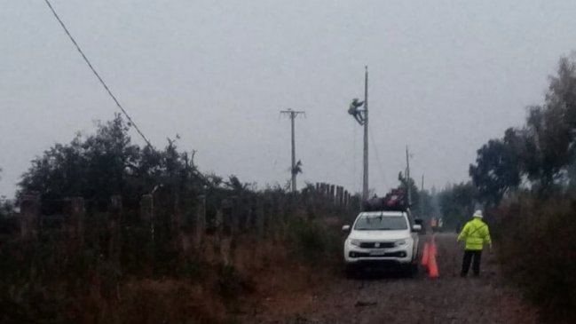 Frontel presentó querella por robo de cables que dejó sin luz a 34 familias de El Carmen
