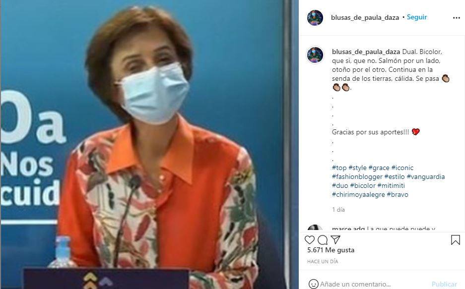 Fotos Blusas De Paula Daza Instagram Es Viral Por Destacar Los Outfit De La Subsecretaria Cooperativa Cl