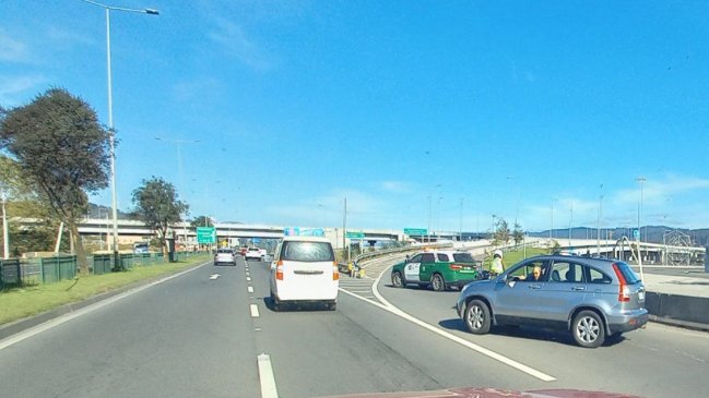 Otra vez, un falso aviso de bomba forzó corte de tránsito en puentes sobre el Río Biobío