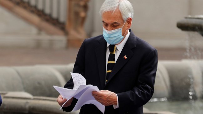 Presidente Piñera promulgará tercer retiro del 10% y retirará su proyecto
