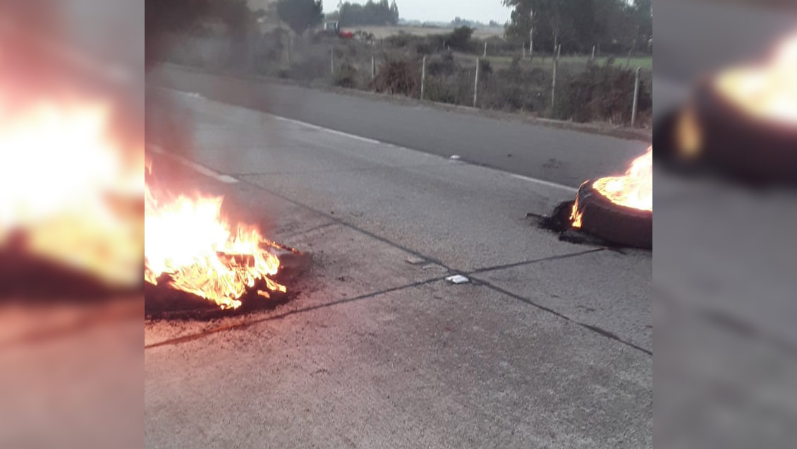Tres detenidos por desórdenes y cortes de ruta durante protestas en Cautín