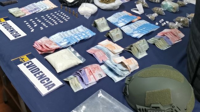 Operativo antidrogas terminó con 14 detenidos en Coronel