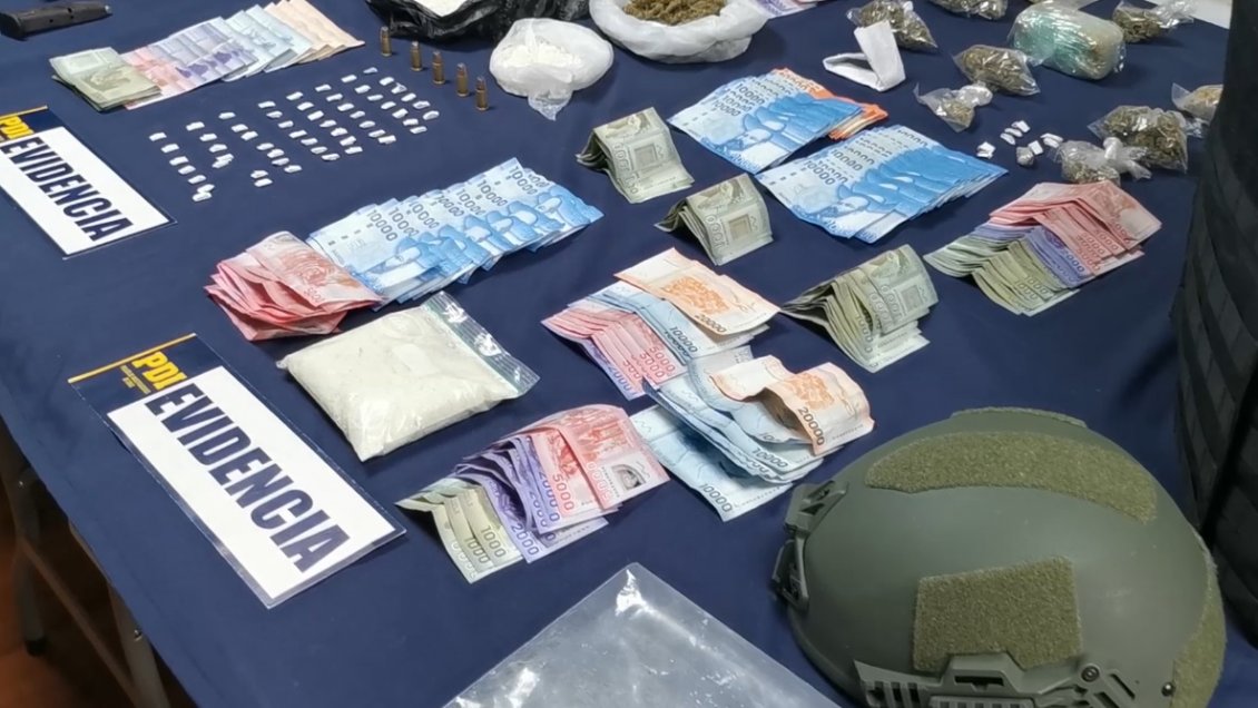 Operativo antidrogas terminó con 14 detenidos en Coronel