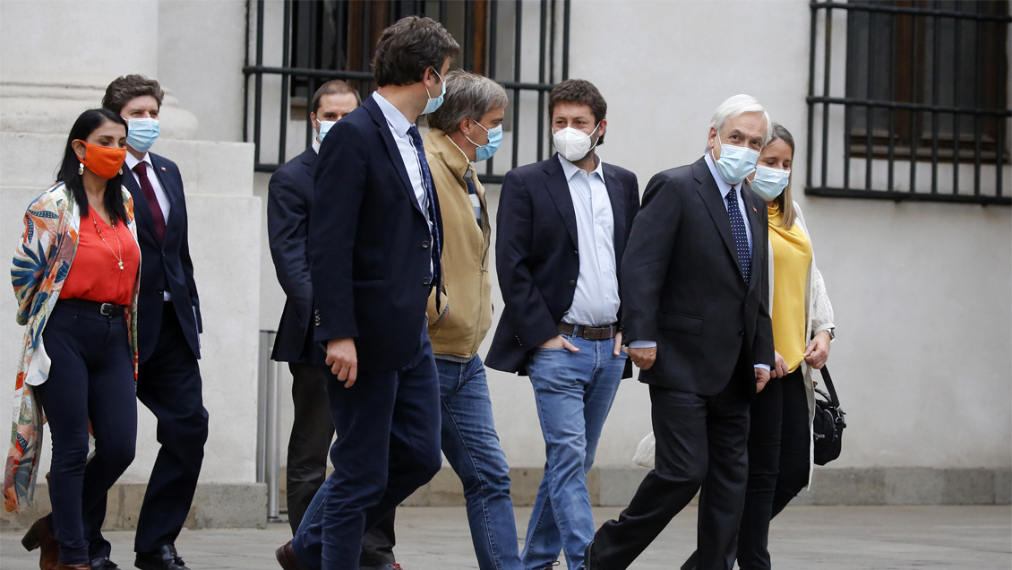 Piñera se reunió con Chile Vamos en La Moneda tras diálogo entre el Gobierno y el Congreso