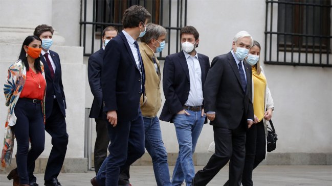 Piñera se reunió con Chile Vamos en La Moneda tras diálogo entre el Gobierno y el Congreso