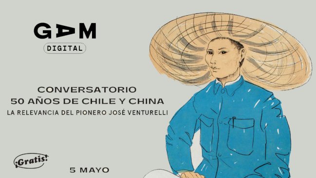 [Video 📹] Conversatorio del GAM abordó la importancia de Venturelli en la relación entre Chile y China