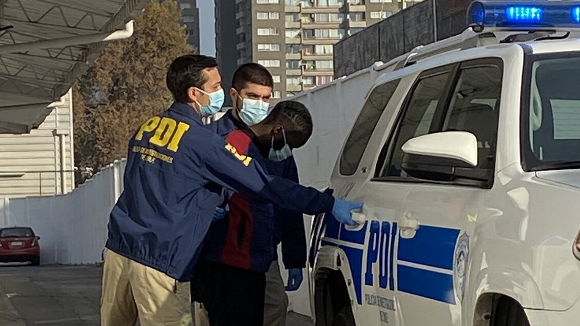 PDI detuvo a sospechoso de asesinar a dos ciudadanos haitianos en Maipú