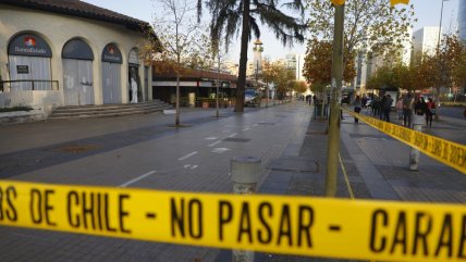   Explosión destruyó cajero automático de BancoEstado en Las Condes 