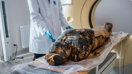   Científicos descubren la primera momia egipcia embarazada 