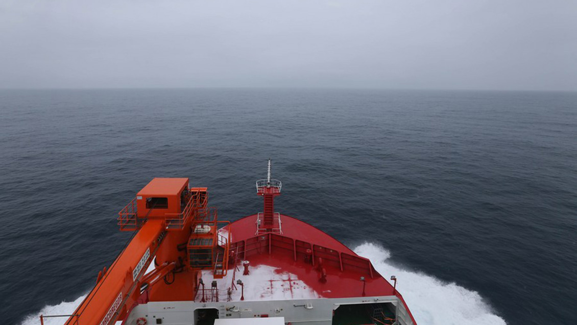 Rompehielos chino completa expedición antártica