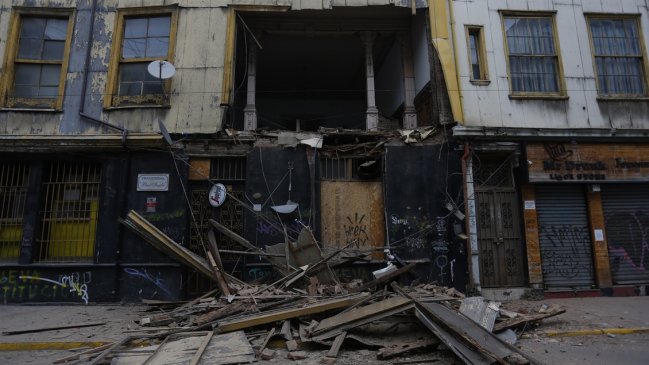 Arquitecto por derrumbe en Valparaíso: 