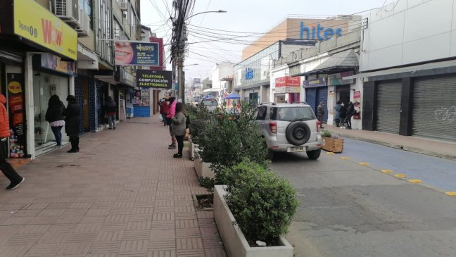 Linares en rebeldía: Comercio inició apertura de locales pese a la cuarentena