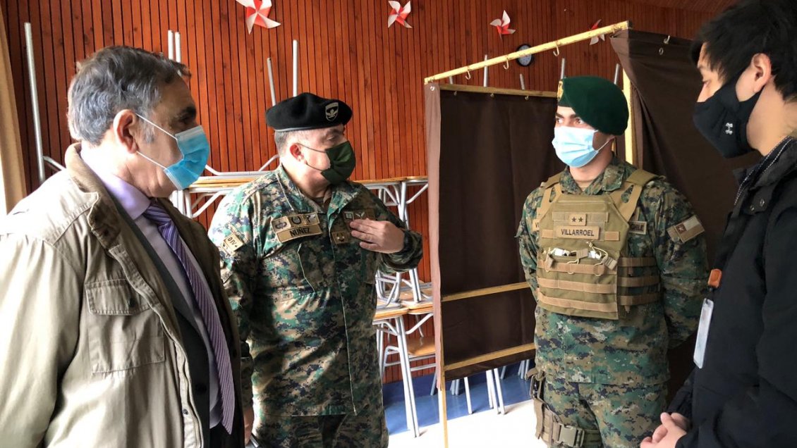 Contingente de 1.600 militares tendrá La Araucanía este fin de semana de elecciones