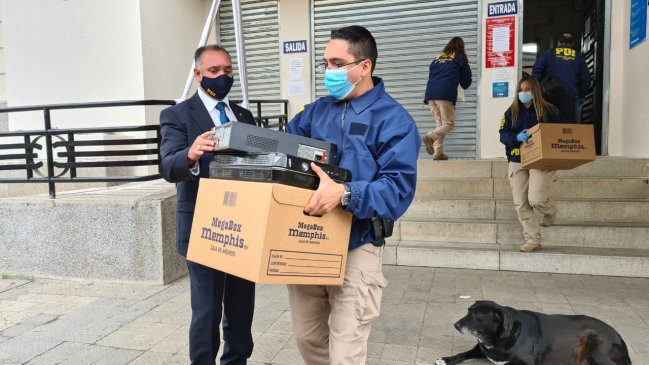 PDI allana Municipalidad y Corporación Municipal de San Fernando