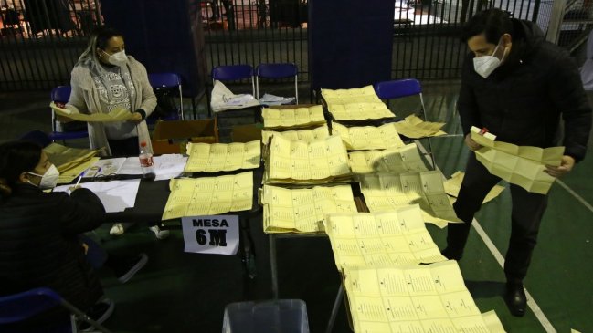 Chile Vamos es la lista más votada y lo sigue el Frente Amplio con el PC