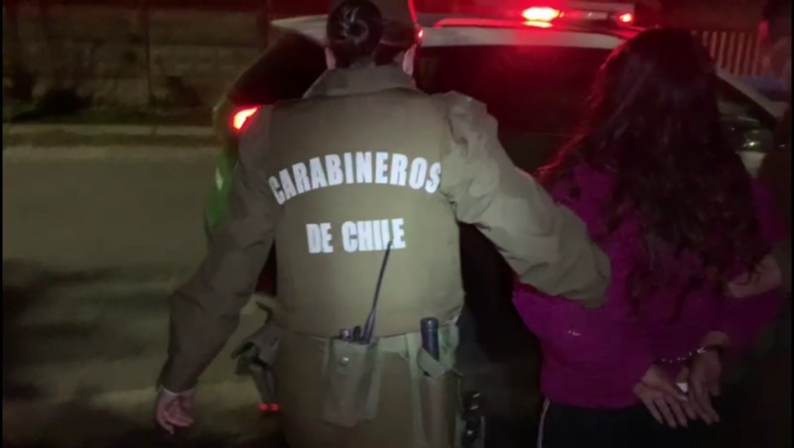 Detienen a embarazada que vendía pasta base en San Carlos