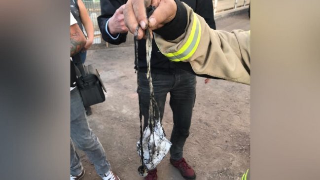 Lanzamiento de bengala casi provoca un nuevo incendio en la ex Aduana de Iquique