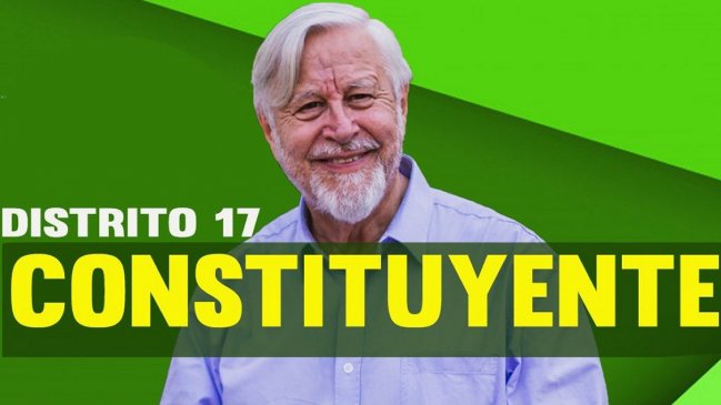 Roberto Celedón, constituyente por el Maule, quiere a 