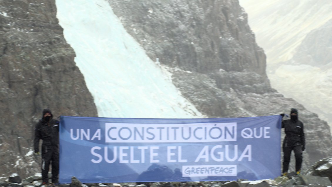 Greenpeace destacó compromiso de nuevos constituyentes con el agua como derecho