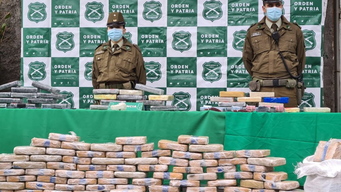 Banda utilizó camión de mudanza para trasportar más de 400 kilos de drogas