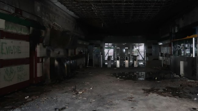 Adolescente condenado por quema de Metro Pedrero fue sentenciado a dos años en internación cerrada