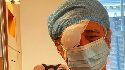   Brian May se sometió a una cirugía ocular y quedó fascinado por realizarse en 