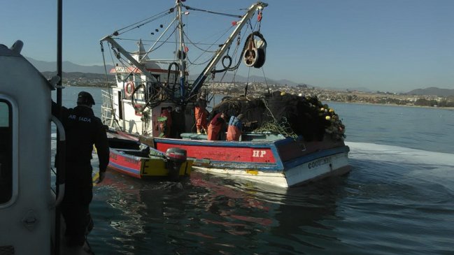 En Coquimbo fueron decomisadas 15 toneladas de anchoveta