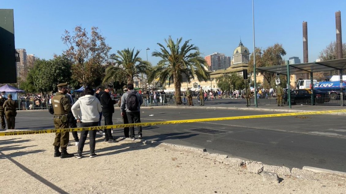 Carabineros repelieron robo en Recoleta: Delincuente resultó herido de bala