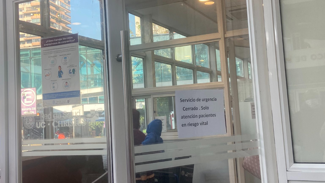 Hospital Clínico UC está con una ocupación hospitalaria del 99%