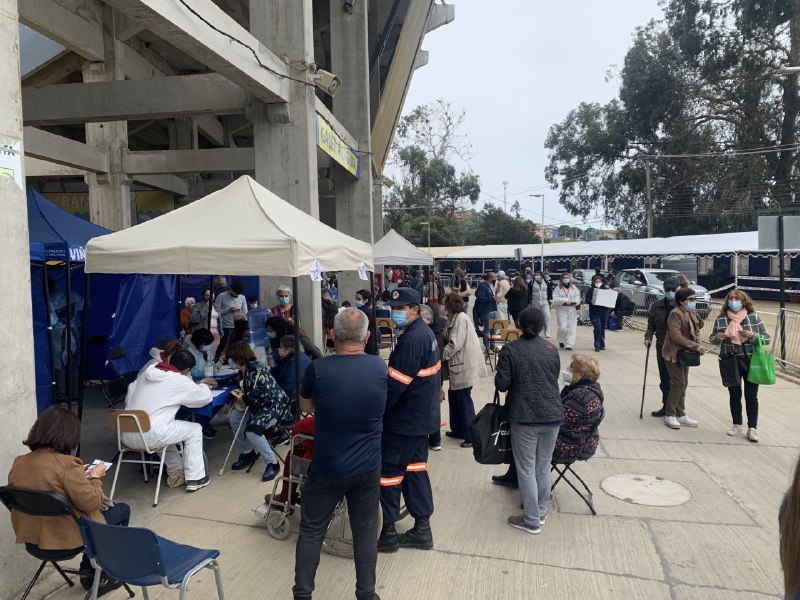 Este sábado abrirá estadio Sausalito para vacunar a embarazadas, rezagados y segundas dosis
