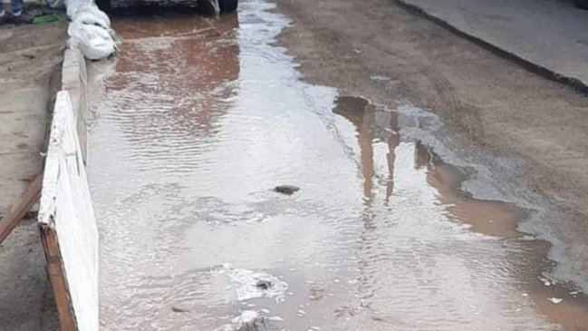 Rotura de Matriz obligó corte de agua que afecta 365 hogares en Antofagasta