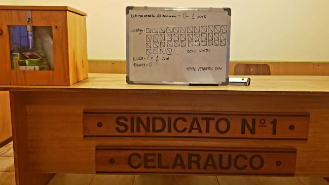 Sindicato de trabajadores de Arauco Constitución irá a huelga por mejoras salariales