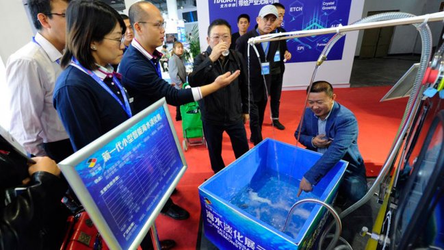 China emite plan de acción quinquenal para desalinización de agua marina