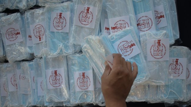 Distribuyen mascarillas en campamentos de Rancagua y Rengo