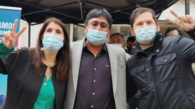 Por casualidad: Narváez y Boric se encontraron en Antofagasta en apoyo a candidato a gobernador