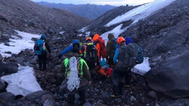 Excursionista murió tras caída de altura en las Termas de Chillán: Rescate duró 12 horas