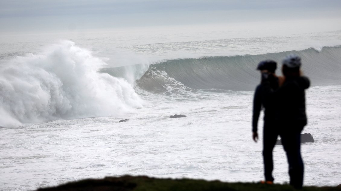 Intensas marejadas se registran en zonas costeras del país