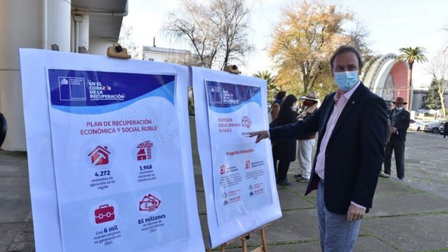 Ministro Ward resaltó creación de 10 mil empleos durante la pandemia en Ñuble