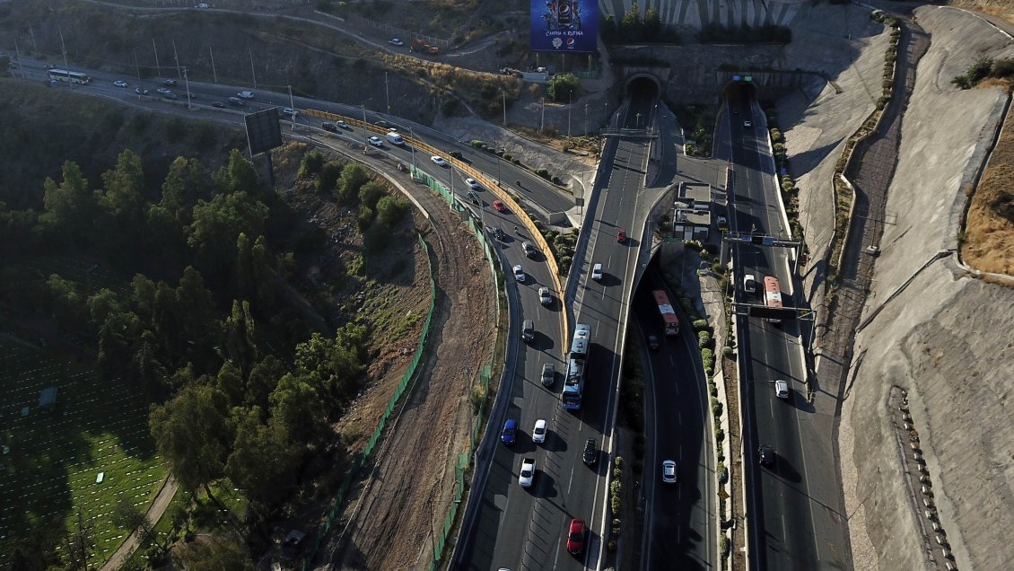 Túnel San Cristóbal tendrá cierres nocturnos durante 1 mes