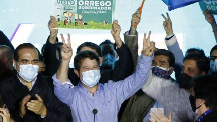   Orrego logró la gobernación de Santiago en estrecho recuento 