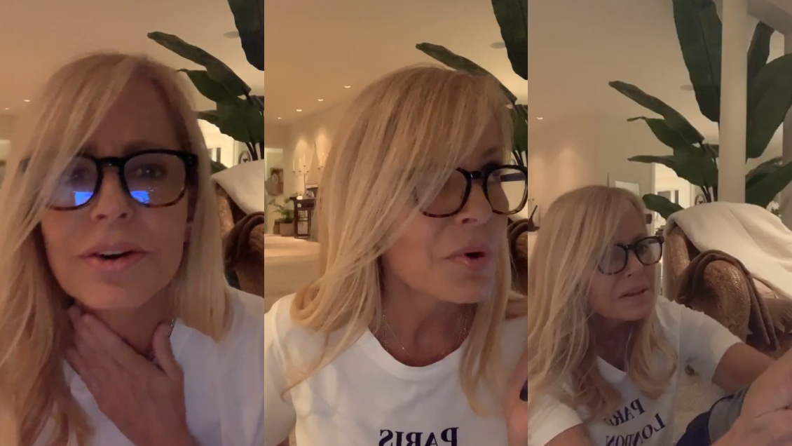 Cecilia Bolocco sufrió caída en vivo: 