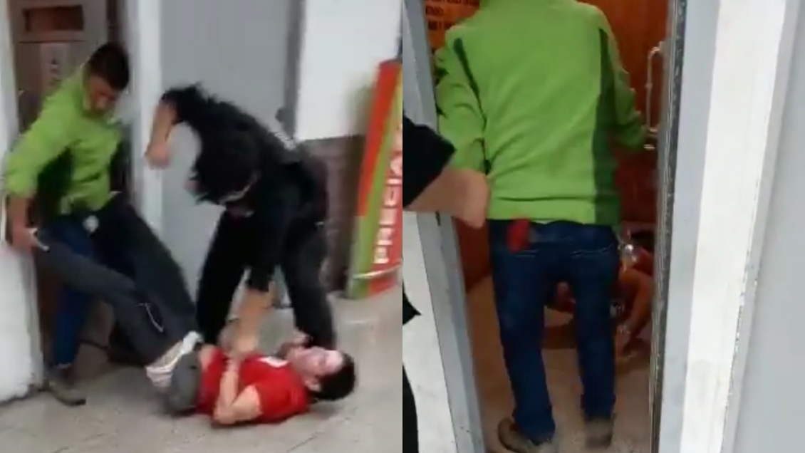 Denuncian golpiza a persona con discapacidad en supermercado: Guardia fue despedido