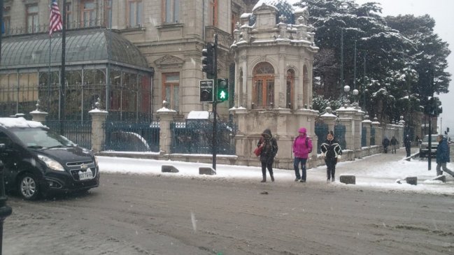 Pronostican temperaturas de hasta siete grados bajo cero en la Región de Magallanes
